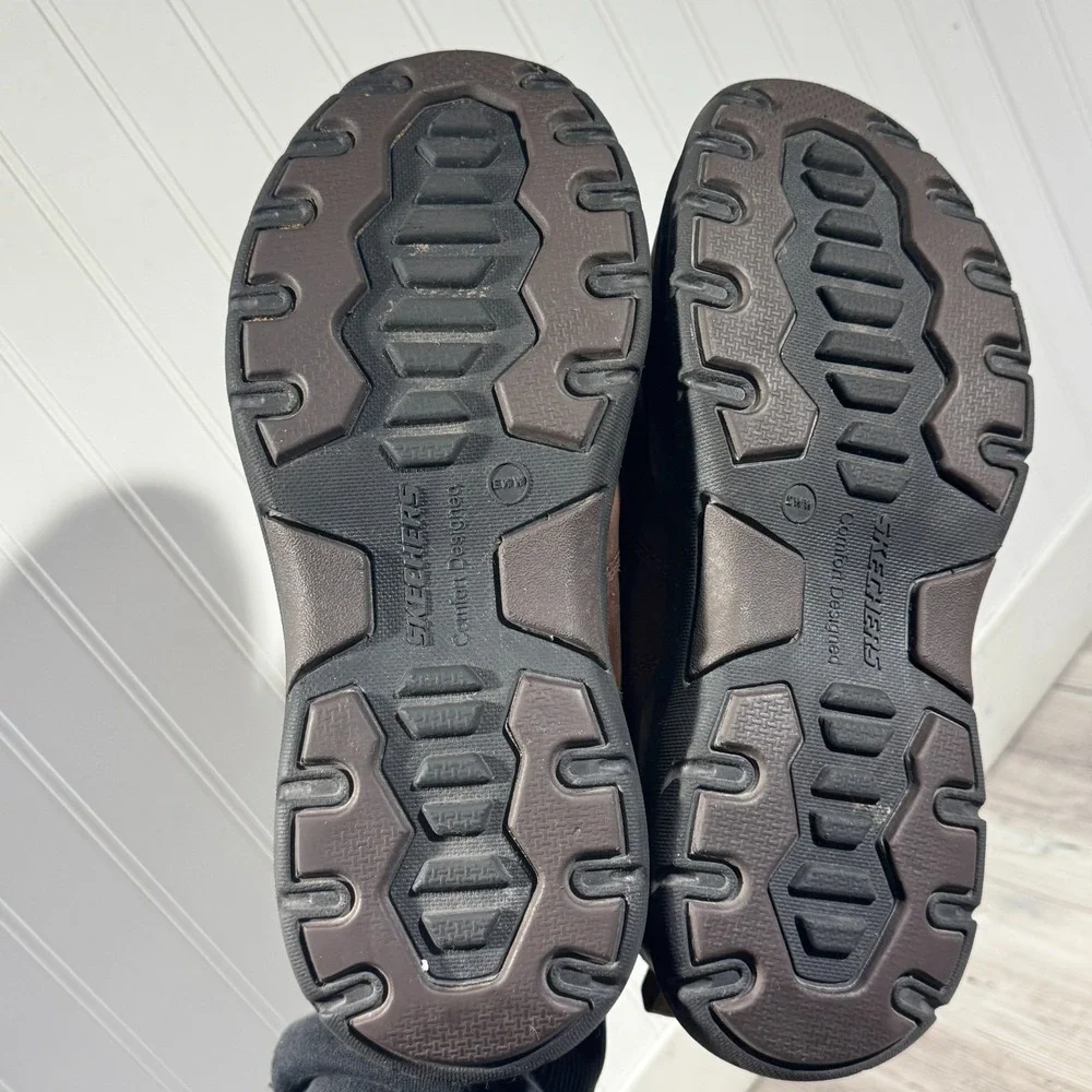 Skechers‎ 66146 Relaxed Fit Expended Seveno Leather Slip On Shoes Men Size US 9